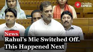 Govt Vs Opposition On NEET Row Rahul Gandhi’s Mic Switched Off Amid Ruckus House Adjourned