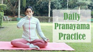 15 Mins Pranayama Practice  5 Deep Breathing Exercises you should do Daily