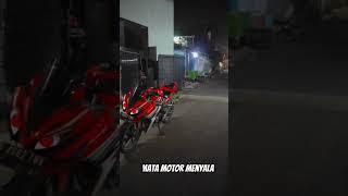 mata motor menyala kece