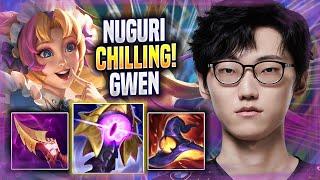NUGURI CHILLING WITH GWEN - DK Nuguri Plays Gwen TOP vs Jax  Season 2022
