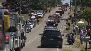 Thousands celebrate life of former fire chief killed at Trump rally