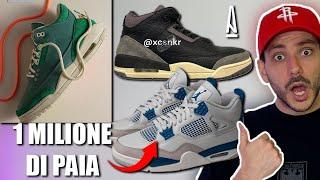 TUTTI POTREMO AVERE LE JORDAN 4 MILITARY BLUE