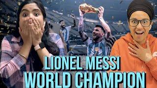 Lionel Messi  WORLD CHAMPION - THE MOVIE  REACTION