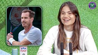 It took me 10 seconds to say yes  Emma Raducanu  Second round Press Conference  Wimbledon 2024