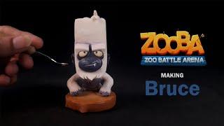 How to Make Zooba Character BRUCE Using Polymer Clay  Zooba - Zoo Battle Arena