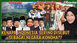 KENAPA INDONESIA SERING DISEBUT SEBAGAI NEGARA KONOHA?INILAH JAWABANNYA.. REACT