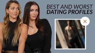 Reacting To Dating Profiles With My Single Friend  Courtney & Hallee React
