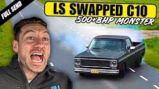 MENTAL LS V8 SWAPPED CHEVY C10 TRUCK - MORE LIKE A DRIFT PICKUP