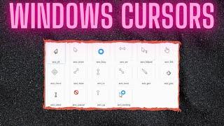 Want a different Windows Cursor? Here.
