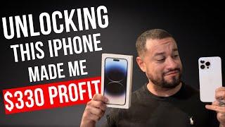 Unlocking This iPhone Made Me $330 Profit Realistic Results