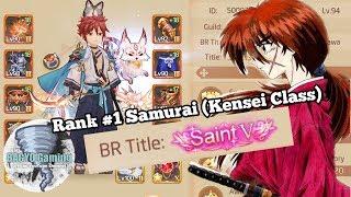 Rank #1 Samurai Kensei Class Character Review - Tales of Wind  Laplace M