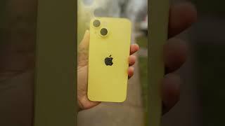 Unboxing the Yellow iPhone 14 