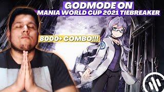 GODMODE ON OSUMANIA WORLD CUP 2021 TIEBREAKER + REACTION  SillyFangirl osumania