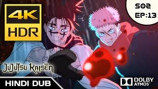 Yuji Vs Choso Full Fight In Hindi Dubbed Jujutsu Kaisen season 2 EP 13 In Hindi 4K 60FPS Reaction