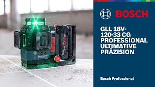 Der neue GLL 18V-120-33 CG Professional 360° Laser