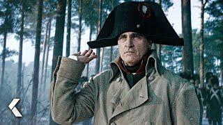 The Battle of Austerlitz Scene - Napoleon 2023 Joaquin Phoenix