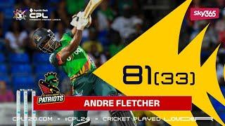 Andre Fletchers FANTASTIC Batting Innings CPL 2024