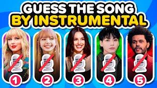 GUESS THE SONG BUT WITHOUT VOICE ️ 40 Popular Songs Music Quiz 2024