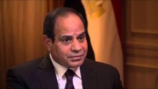 Charlie Rose asked President El-Sisi why Bassem Youssefs program has been stopped