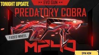 cobra mp40 return confirm date 21 January 2023 today night update freefire tonight update Today