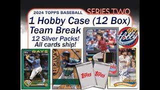 2024 Topps SERIES 2 HOBBY 1 Case 12 Box TEAM Break #6 eBay 071324