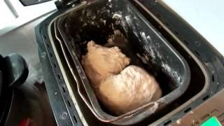 Экспериментальный  хлеб в хлебопечке POLARISP BM 1501D Bread in the bread maker