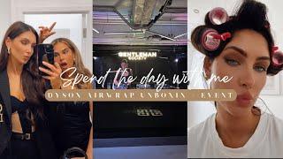 Day in My Life Vlog - Chilled Day + Event +Trying the Dyson Airwrap