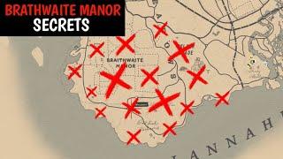 16 Secrets Unique Gear & Weapons In Braithwaite Manor - Red Dead Redemption 2