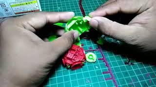 TIME LAPSE - GUNPLA FAST BUILD - HARO BASIC GREEN