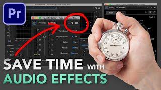 2 Min Tip Edit Multiple AUDIO Effects Adobe Premiere Pro 2020