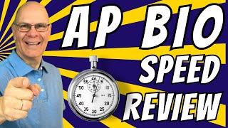 AP Bio Speed Review All 8 Units in 56 Minutes