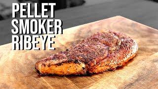 How To Perfectly Smoke Ribeye Steak EASY Using a Pellet Grill