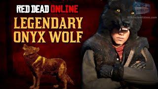 Red Dead Online - Legendary Onyx Wolf Location Animal Field Guide
