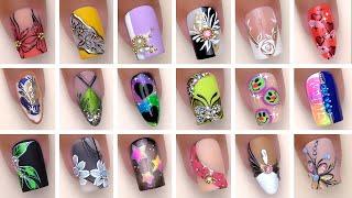 New Nails Art For Summer  Mix Color Nail Design  Nails Inspiration