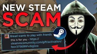 THE NEWEST STEAM SCAM OF 2024  ACCOUNTS & SKINS STOLEN  CS2
