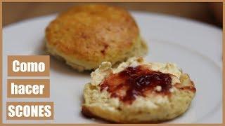 Como hacer SCONES o PANECILLOSpastelitos ingleses II SARA MORA