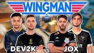 TEAM WORK MAKES THE DREAM WORK - dev1ceStewie2K vs. JaCkzshox  BLAST Wingman