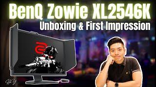 Zowie XL2546K Unboxing And First Impression 