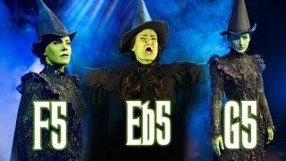 Elphabas Different Defying Gravity Battle Cry End Riff