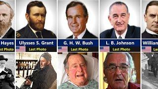 Last Photo of US Presidents & World Leaders Before Death