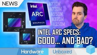 A Few Surprises - Intel Arc GPU Details A770M A550M A370M Specs Features XeSS