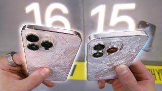 iPhone 16 Pro Max vs 15 Pro Max DROP Test 50% Tougher Glass?