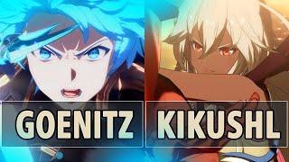 GBVSRGoenitz Gran Vs Kikushl Zooey High Level Gameplay.