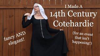 I Joined the 14th Century Mafia Making a Linen Cotehardie