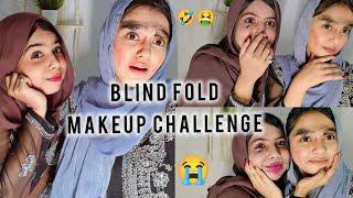 Blindfold Makeup ChallengeFun Challenge
