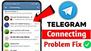 How To Fix Telegram Connecting Problem 2024