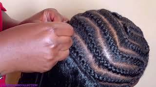 FULL HEAD SEW IN NO CLOSURES NO LEAVE OUT #hair #tutorial FOR BEGINNERS