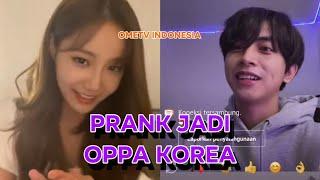 HEBOH PRANK JADI OPPA KOREA DI OME TV  Ome Tv Indonesia