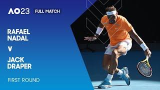 Rafael Nadal v Jack Draper Full Match  Australian Open 2023 First Round