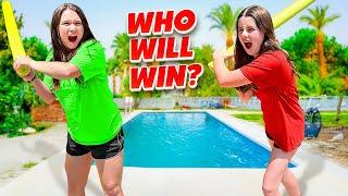 Older vs Younger Sisters EXTREME POOL CHALLENGES